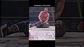 Jon Moxley vs Joey Janela Dangerous match ever😱🔥#aew #shorts