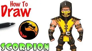 How to Draw Scorpion | Mortal Kombat