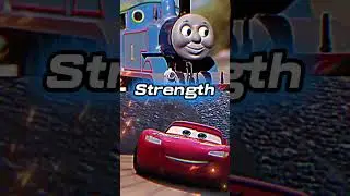 Lightning McQueen vs Dusty Crophopper, Ten Cents & Thomas The Tank Engine #shorts #vehicles