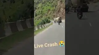 live crash 😭rajit jk06 rider
