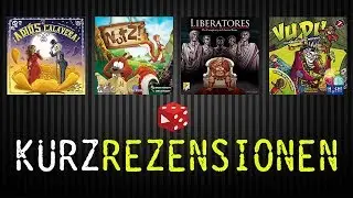 Kurzrezensionen: Adios Calaveras!, Nutz, Liberatores, Vudu