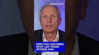 Der Filmregisseur beschreibt, was ein Augenzeuge des UAP-Absturzes gesehen hat.