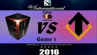 EHOME vs ESC, 1 игра, The International 2016  | 02.08.2016 [RU]