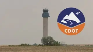 Why does CDOT's logo have an airplane on it?