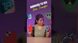 How to Transfer Data from Android to ios 🤔 #tamil #iphone #ios18 #tamiltech#datatransfer