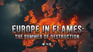 Europe in Flames: The Summer of Destruction - house fire footage - Europe Wildfires LIVE