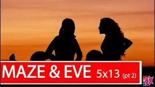 Maze and Eve scenes 5x13 (part 2 of 4) | Lucifer | Lesley-Ann Brandt Inbar Lavi
