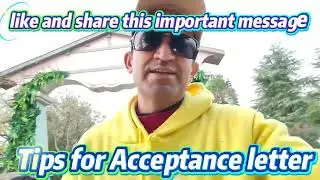 Acceptance letter foe scholarship in China