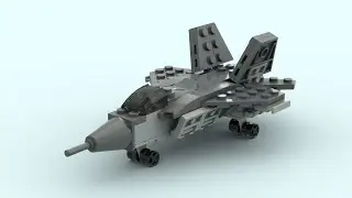 Lego Mini F-35 Lighting Jet  Build(178)