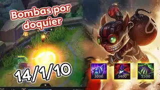 Ziggs es una metralleta en URF