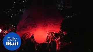 Celebrities dress up for presenter Jonathan Ross' Halloween party