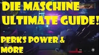 Black Ops Cold War Zombies: Map Layout, Perks, Power, Armor & Weapon Upgrade Locations (Die Maschine