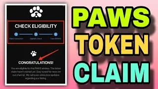 Paws Token Claim 😍 | Paws New Update | Paws Token Eligibility | AGP