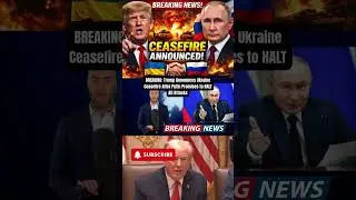 Срочная новость: Трамп объявил о прекращении огня на Украине после того, как Путин пообещал прекр...
