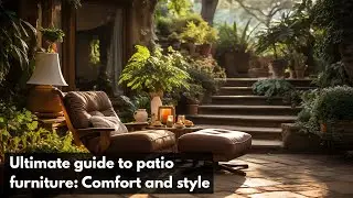 Ultimate Guide to Patio Furniture: Comfort, Style & Functionality