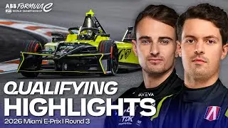 A MAIDEN pole in Miami! | 2026 Miami E-Prix Qualifying Highlights