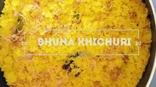 পোলাওর  চাল ও মুগের ডালের সুস্বাদু ভুনা খিচুড়ি || Nitto Diner Shirin.