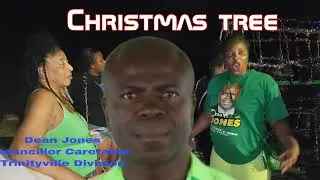 Breaking #news JLP  Dean Jones #Councillor Caretaker for Trinityville Division Putting up Christmas