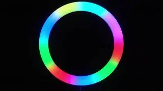 Regenboogdisplay Regenbooglichtring beweegt 20 minuten,