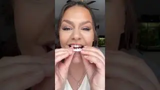 Я всегда мечтала о зубных протезах #макияж #зубы #виниры