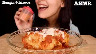 ASMR | EATING CABBAGE ROLLS! (STUFFED) MUKBANG (WHISPER) | MANGIA WHISPERS 먹방