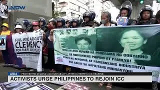 Activists urge Philippines to rejoin ICC