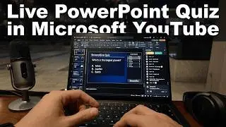 How to run a Live PowerPoint Quiz on YouTube
