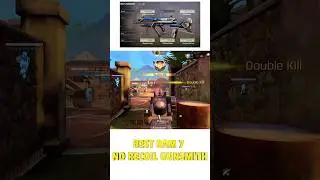 Best Ram 7 No Recoil Gunsmith Season 8 CODM #shorts #codm