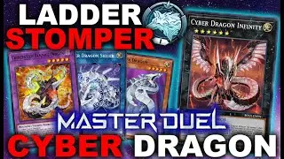 MASTER DUEL CYBER DRAGON STOMPS THE RANKED LADDER! Infinity + Rampage Cydra (Yu-Gi-Oh! Master Duel)