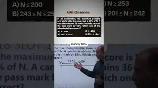 Solve a CAT percentages Question with Arun Sharma in 60 Seconds | Day 52 of 60