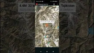 Deep 4.4 Earthquake Strikes Khorugh, Tajikistan