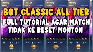 CARA NGEBOT CLASSIC ALL TIER TANPA VPN DENGAN AMAN TERBARU BOT CLASSIC ALL TIER TANPA VPN !!