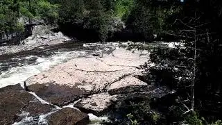 Fourth Chute Falls near the Bonnechere Caves