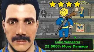 Fallout 4, but Charisma is 1000% Stronger