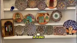 Handmade Persian Ceramics Pottery Illusion Store Tour Unique Designs