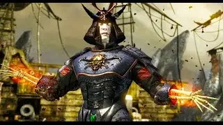 Mortal Kombat X - Shinnok Samurai Costume Arcade Ladder Gameplay Playthrough