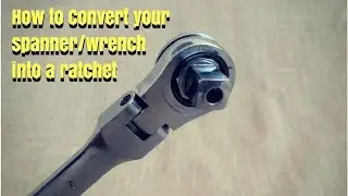 Spanner/wrench ratchet adaptor