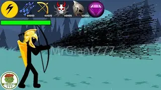 GOLDEN ARCHIDON SHOOTS 1 MILLON ARROWS AND UNLOCK +9999999 BOSS | Stick War Legacy Mod | MrGiant777