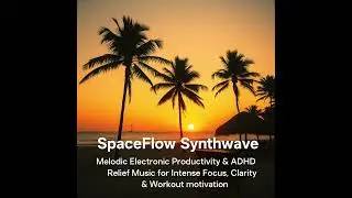 Melodic Electronic Productivity Music for Intense Focus, Clarity  & Workout motivation