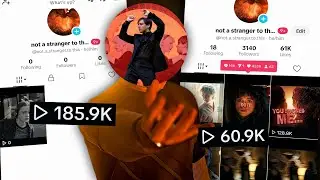 How I Went VIRAL On Tiktok By Only Posting Stranger Things 5 Edits... (insane results)