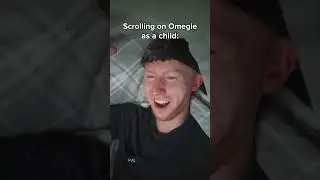 Scrolling On Omegle As A Child