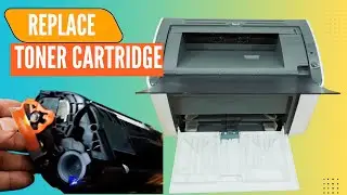 Как заменить тонер-картридж в Canon LBP2900 | Простое пошаговое руководство