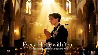 🎶 Every Hour with You, Lord | Relaxing Worship Saxophone Music