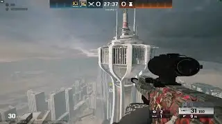 How To Get Out Of Bounds/Map On Tower (Different Perspective) | Rainbow Six Siege Glitches