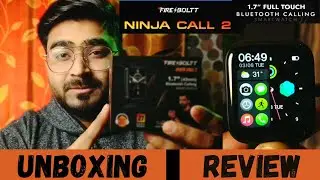 Fire Bolt Ninja Call 2 Unboxing & Review - Best Smartwatch Under ₹-3000