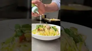 Let&rsquo;s make pasta and fall in love #pasta #salmon #seafood