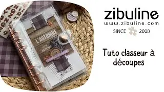 Tuto classeur pour découpe de collection scrapbooking DT Zibuline
