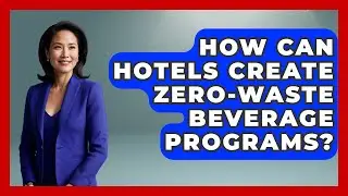 How Can Hotels Create Zero-waste Beverage Programs? - Hospitality Management Mastery
