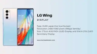 LG Wing Price and Full Specification