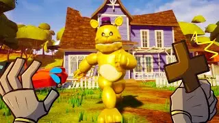 EL FREDBEAR EN HELLO NEIGHBOR ES DEMASIADO R&Aacute;PIDO&hellip;💀